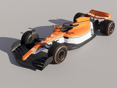 F1 Racing 3d model