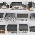 Rural Self built Houses Featuring Diverse Exterior Designs And Architectural Styles