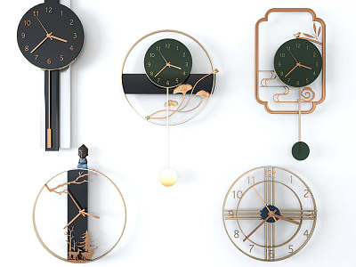 Light Luxury Clock and Watch model