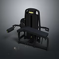 Black Home Fitness Equipment With Heavy Duty Structure And Modern Design Features