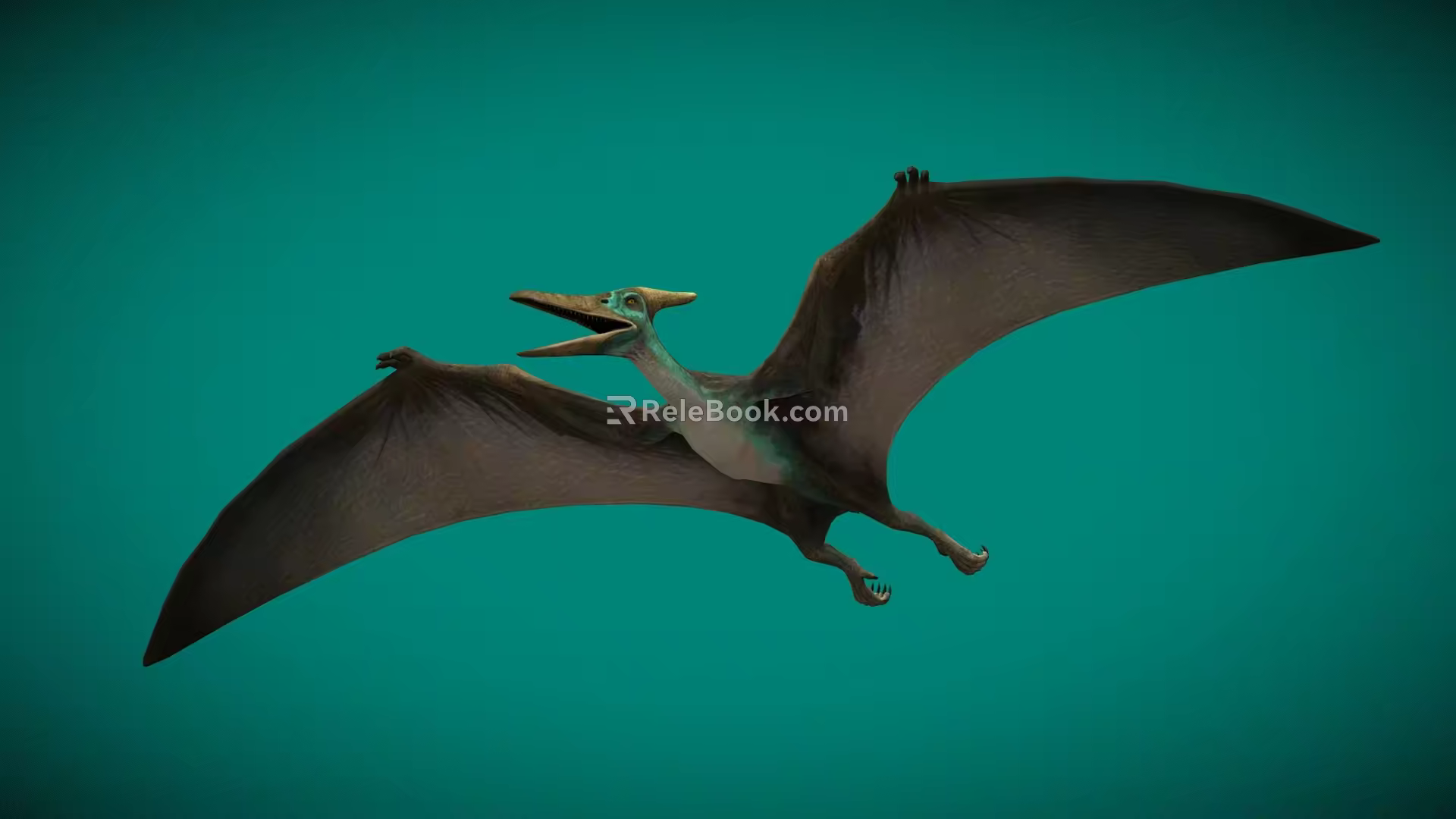 Pterosaur Fengshen Pterosaur Dinosaur Jurassic Ancient Creatures Ancient Birds Low Face Number Low Model Simple Model Game Next Era Film and Television Level Super Realism 3d model