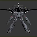 Mech Warrior Mech Soldier Machine Battlearm Mechanical Battlearm Machine Fighter Robot 3d model