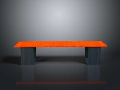 Roadside Chair Bench Park Bench Outdoor Bench Wooden Bench Leisure Recliner Easy Chair Fishbone Recliner Camping Chair Square Bench Station Bench 3d model