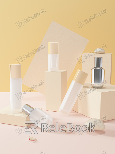 Modern skin care products sneak net model