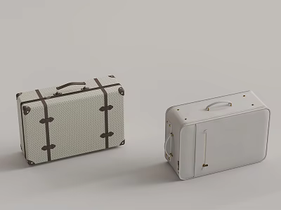 13 Suitcase Modern Suitcase Suitcase 3d model