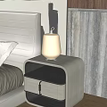 Modern table lamp table lamp floor lamp side table lamp 3d model