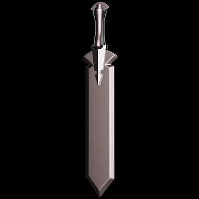 Modern Sword Weapons 3d model