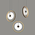 Modern chandelier 3d model