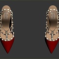 High Heels Stiletto Shoes Stiletto Heels Thick Heel Shoes Thick Heel Shoes High Heel Shoes Fashion High Heel Shoes 3d model