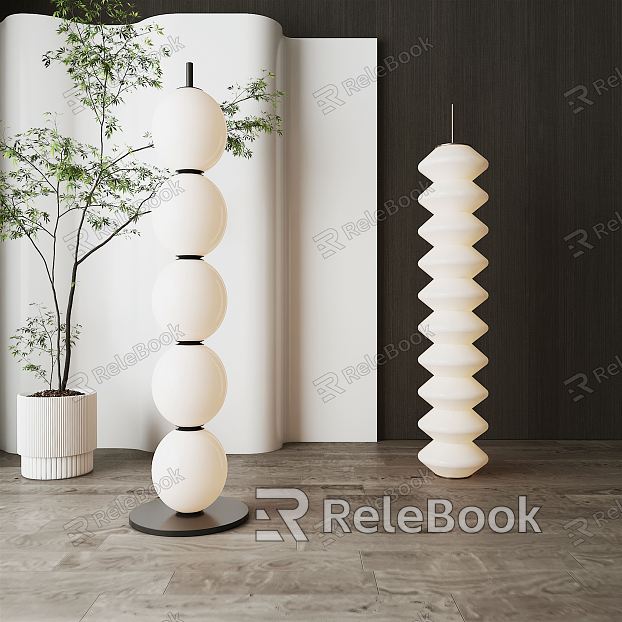 Quiet floor lamp decorative lamp model