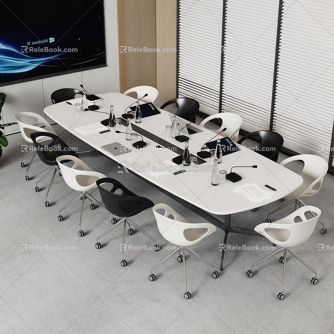 Conference Room Conference Table 3d model