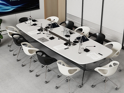 Conference Room Conference Table 3d model