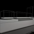 Minimalist Display Shelves And Showcases With Open Frames And Multiple Platforms