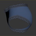 Panties Briefs Boxers Shorts Pants Trousers Men's Pants Women's Pants Clothes Clothing 3d model