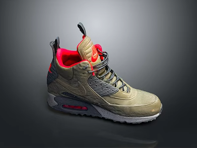 Sports Style Nike Winter Shoes Sneakers Sneakers Casual Shoes Shoes Fashion Sports Trend Running Nike Nike Sneakers Nike Sneakers 3d model