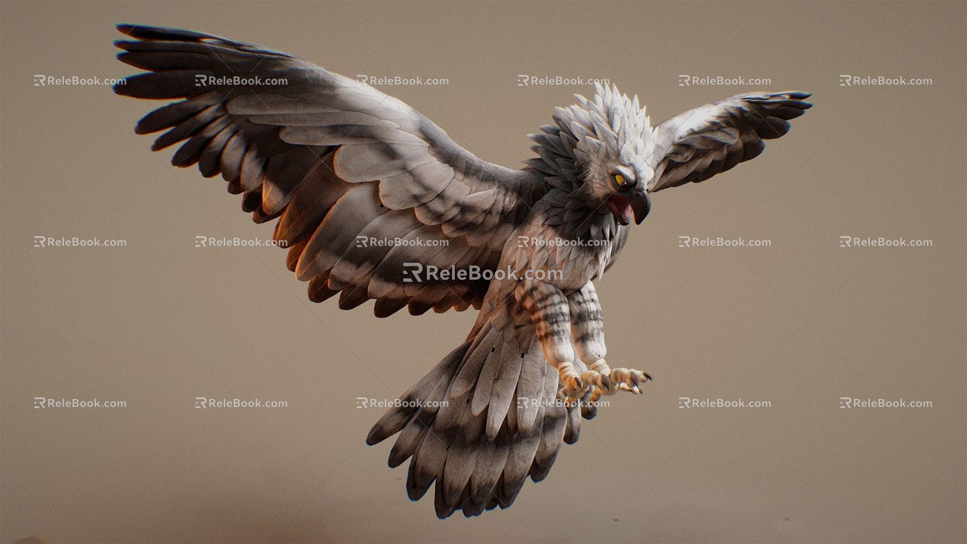 Modern Eagle 3d model