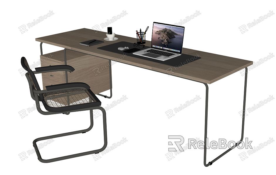 Modern desk chair desk chair combination model