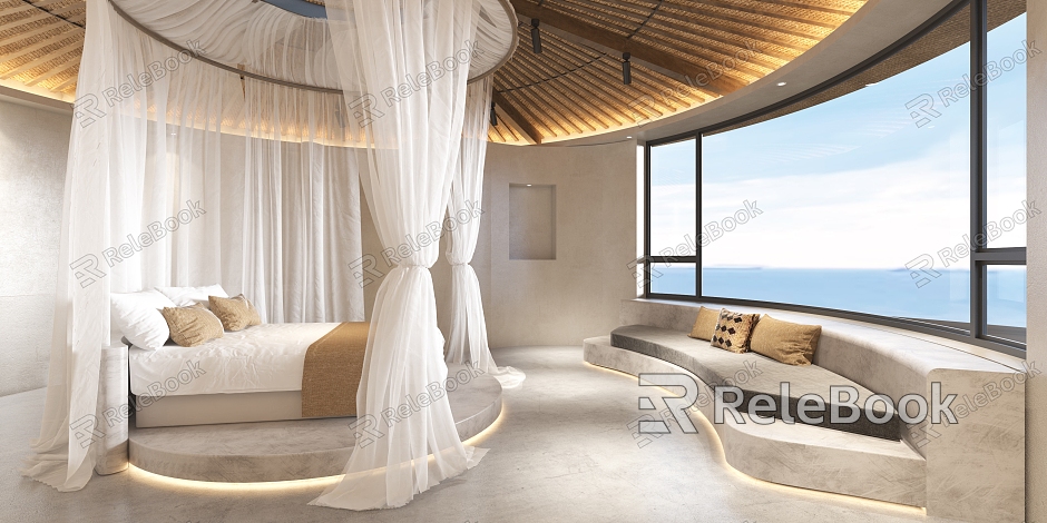 Quiet Sea View Room model