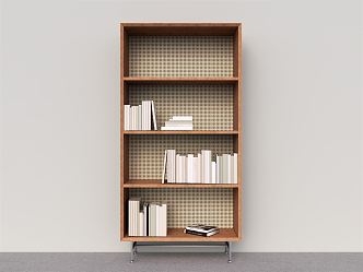 Nordic Bookcase 3d model