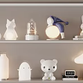 Modern Table Lamp Children's Table Lamp Moving Shape Table Lamp 3d model