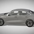 Audi Modern Sedan with LED Headlights Black Alloy Wheels and Sleek Design