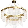 Modern Chandelier Loft Concept Brass Gold Chariot 3d model