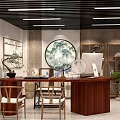 Modern Spacious Office Interior With Glass Partition Computers And Ergonomic Chairs