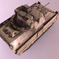 Infantry Fighting Vehicle Armored Vehicle Reconnaissance Vehicle Tank Armored Transport Vehicle Tracked Armored Vehicle Low Face Number Low Model Simple Model Game Video Level Super Realistic 3d model