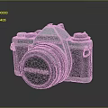 PENTAX Vintage Electronic Camera With Silver Body And Classic Lens Design