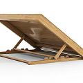 Art Studio Essential Wooden Folding Drawing Board With Stable Stand Structure