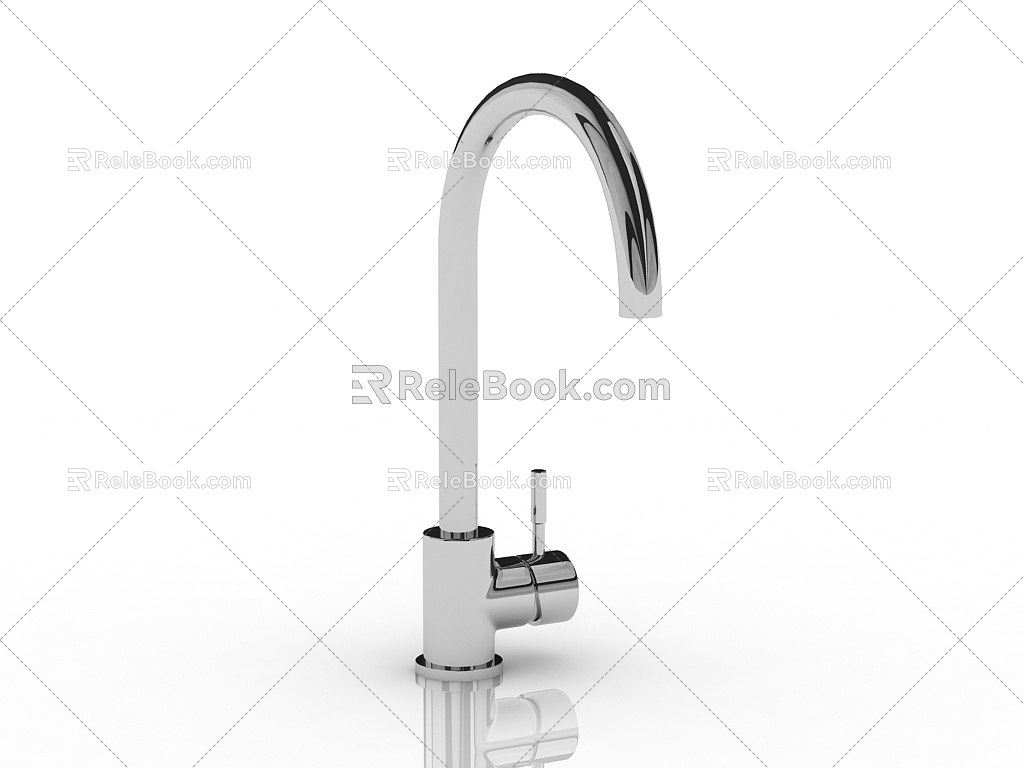 Modern faucet 3d model