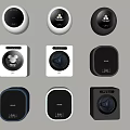 Various Modern Small Washing Machines With Different Colorful Designs And Controls