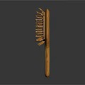 Wooden Hair Comb With Classic Design And Wooden Handle For Daily Use