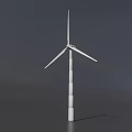 Wind Turbine Industrial Equipment With Three Blades And Tower Structure For Renewable Power Generation