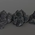 Sturdy Black Garbage Bags for Efficient Daily Household Waste Disposal