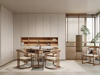 New Chinese Chess Room 3d model
