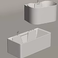 Modern White Freestanding Bathtubs With Sleek Design And Different Shapes In Interior
