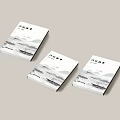 Jiangshan Stories Books with Artistic Traditional Chinese Landscape Cover Design