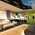 Modern Bedroom Furniture Specialty Store with Comfortable Beds Stylish Chairs and Elegant Decor