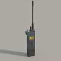 Industrial Handheld Walkie Talkie with Long Antenna Display Screen and Keypad