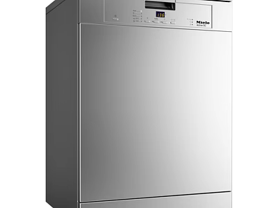 Sleek Stainless Steel Dishwashing Machine As Efficient Modern Home Kitchen Appliance 3d model