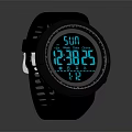 The image provided focuses on a sports watch with no food-related elements, so it's impossible to generate a food-themed title based on the given picture information.