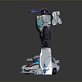 Modern Transformers Gauda Warrior Gauda Mecha Warrior 3d model