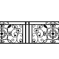 Various Decorative Iron Fence Designs With Intricate Patterns And Styles 3d model