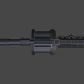 M32 Grenade Launcher 3d model