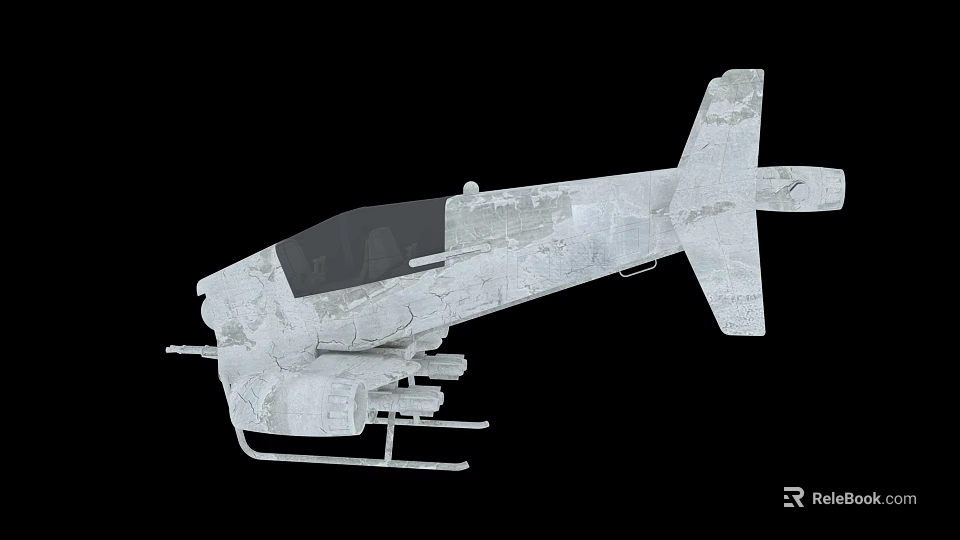 Gray Military Fighter Jet With Camouflage Pattern And Weapon Mounts Design 3d model 