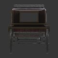 Modern Carriage Luxury Carriage 3d model