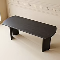 Modern Dining Table Desk 3d model