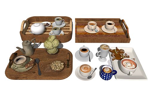 Modern Coffee 3d model