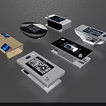 Modern All In One Machines With Digital Displays And Various Designs